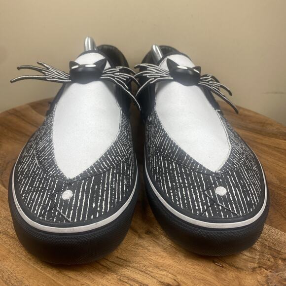 Vans Nightmare Before Christmas Jack Skellington Mens Black White Size 11 Shoes - Picture 7 of 11